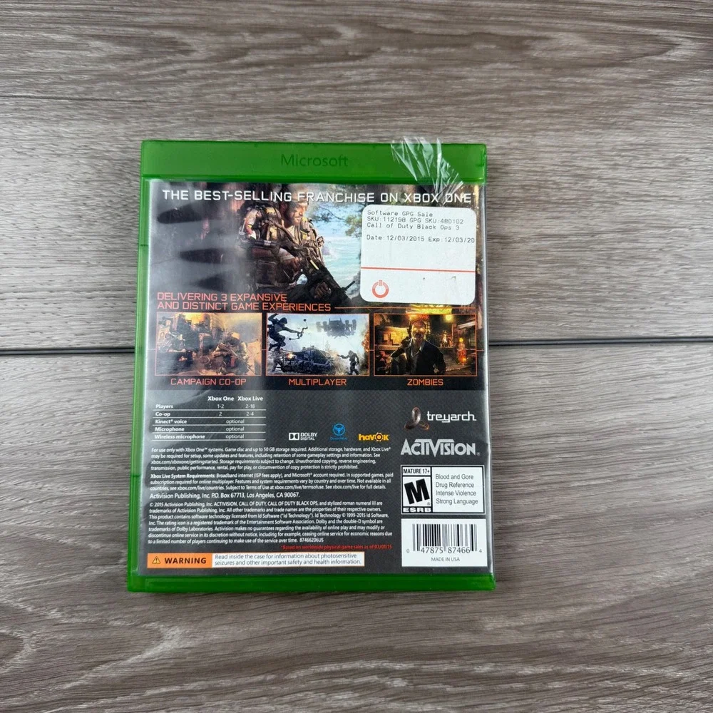 Activision Xbox One Call of Duty Black Ops III Nuk3town Bonus Map